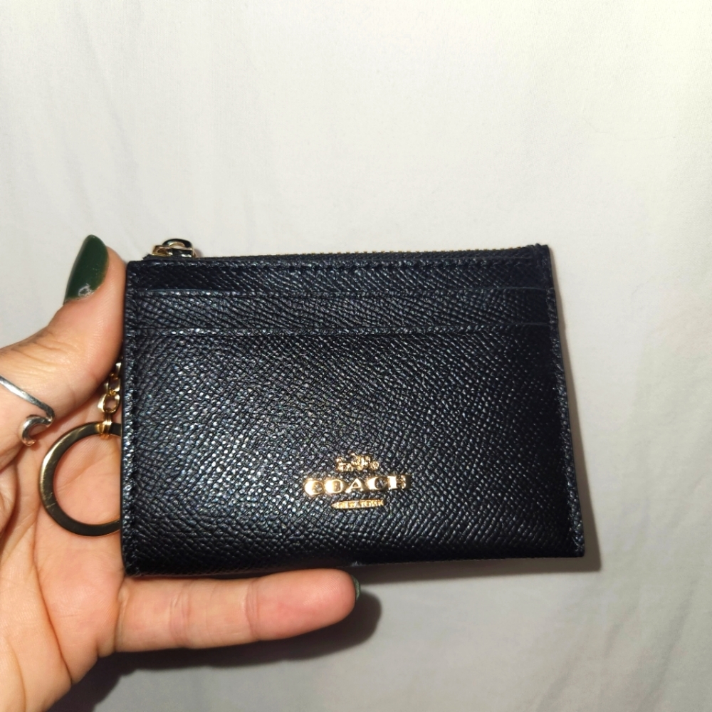 coach keychain wallet